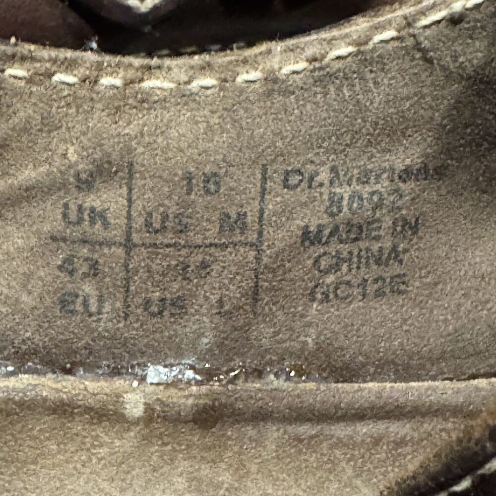 Dr. Martens Fisherman Sandals Brown Leather Chunky Y2K Grunge Men 10 Women 11 - Picture 2 of 9
